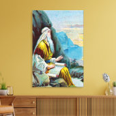Openbaring 1 Dingen die spoedig moeten gebeuren Canvas Afdruk (Insitu (Woonkamer))