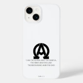 Openbaring 22:13: de Alfa en de Omega Case-Mate iPhone Case (Achterkant)
