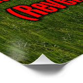 Openbaring 3:19 WEBU Perfect Poster (Hoek)
