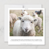 Openbaring 3:5 GODS BELOOFT SCRIPIX magneet kaart Magnetische Uitnodiging (Voorkant)