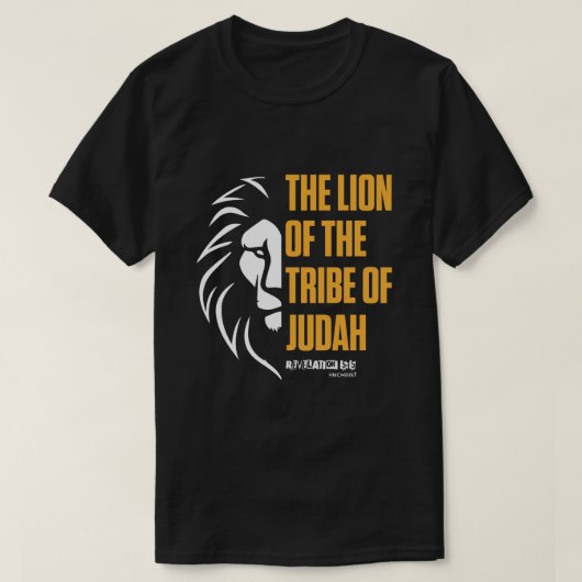 Openbaring 5:5 - Leeuw van Juda T-shirt (Design voorkant)