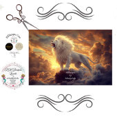 Openbaring 5:5 Leeuw van Juda Tissuepapier