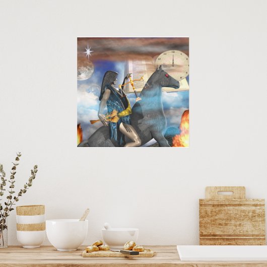 Openbaring 6:5 poster (Keuken)