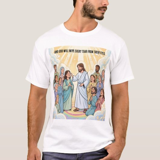 Openbaring 7:17 t-shirt (Voorkant)