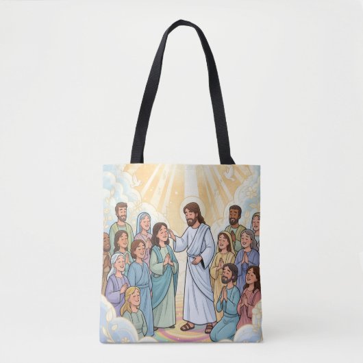 Openbaring 7:17 tote bag (Voorkant)
