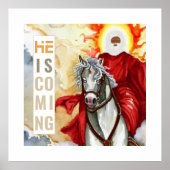 Openbaring De tweede aankomende Armageddon Apocaly Poster (Voorkant)