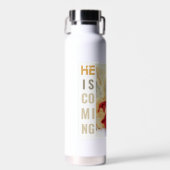 Openbaring De tweede aankomende Armageddon Apocaly Waterfles (Voorkant)