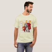 Openbaring De Tweede Komst Armageddon Apocalyps T-shirt (Voorkant volledig)