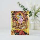 Openbaring van Johannes de Goddelijke Orthodoxe Ic Briefkaart (Staand voorkant)