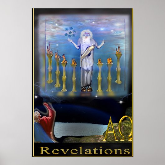 openbaringen 21:4 poster (Voorkant)