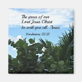 Openbaringen 22:21 magneet (Voorkant)