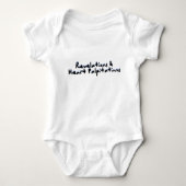 Openbaringen baby romper (Voorkant)