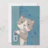 Openen: kat met sleutel kaart (Voorkant)