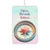 Openen, onthullen, geloven luchtverfrisser (Voorkant)