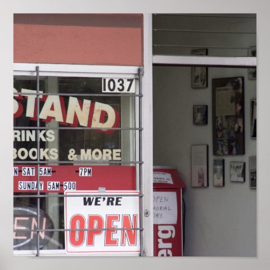 Openen Poster (Voorkant)