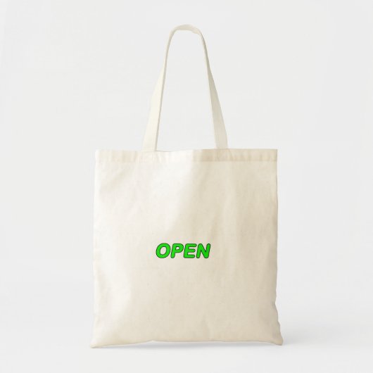 Openen Tote Bag (Voorkant)
