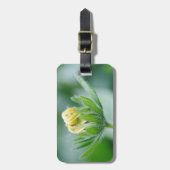 Openende Bloem Van Cone Bloem Bagagelabel (Voorkant verticaal)
