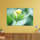 Openende Bloem Van de Kegel Bloem Canvas Afdruk (Insitu (Woonkamer))
