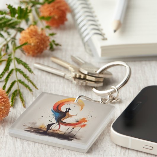 openhartig sleutelhanger (Voorkant Rechts)