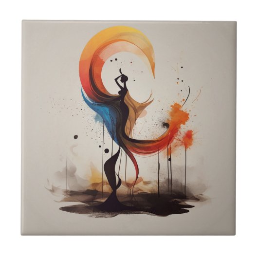 openhartig tegeltje (Voorkant)