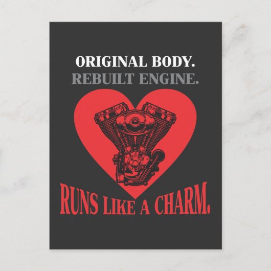 Openhartoperatie Genezende Hersteloperatie Briefkaart (Voorkant)