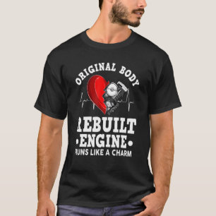 Openhartoperatie originele lichaam gereviseerde mo t-shirt