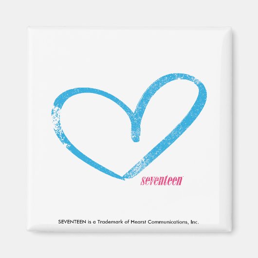 OpenHeart Aqua Magneet (Voorkant)