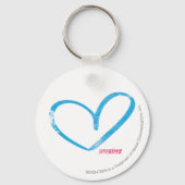 OpenHeart Aqua Sleutelhanger (Voorkant)