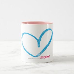 OpenHeart Aqua Tweekleurige Koffiemok