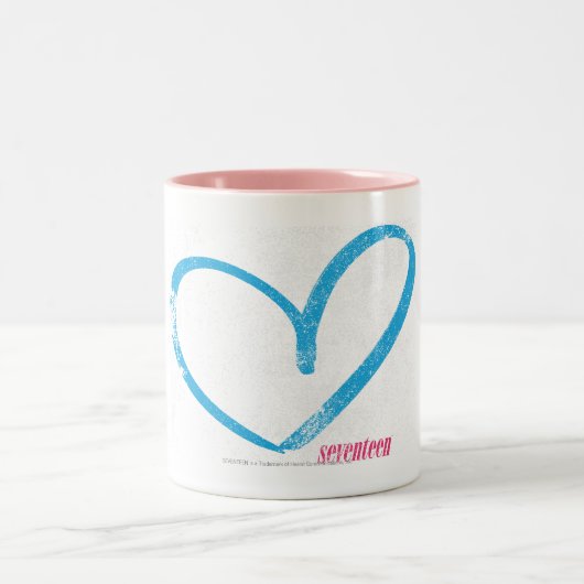 OpenHeart Aqua Tweekleurige Koffiemok (Center)