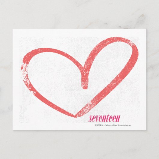 OpenHeart LtRoze Briefkaart (Voorkant)