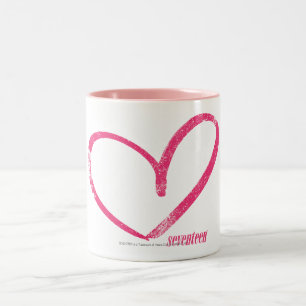 OpenHeart Magenta Tweekleurige Koffiemok
