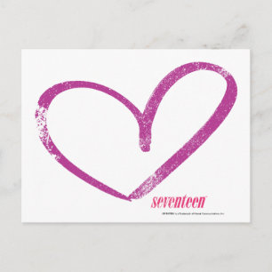 OpenHeart Paars Briefkaart