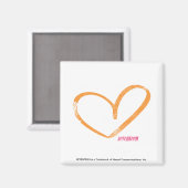 OpenHeart Sinaasappel Magneet (Voorkant / Achterkant)