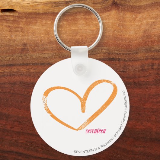 OpenHeart Sinaasappel Sleutelhanger (Voorkant)