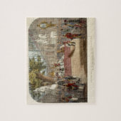 Opening door koningin Victoria van de industriële Legpuzzel (Verticaal)