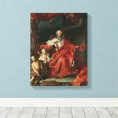 Opening kardinaal de Bouillon Canvas Afdruk (Insitu (Houten vloer))