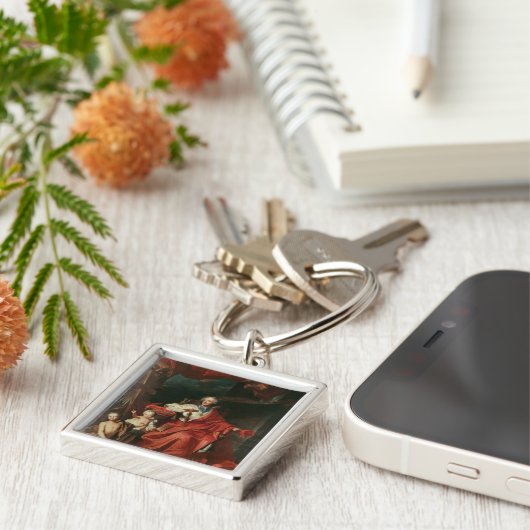 Opening kardinaal de Bouillon Sleutelhanger (Zijkant)