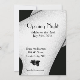 Opening Night Theater Uitnodiging
