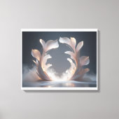 Opening Petal Portal Canvas Afdruk (Voorkant)