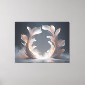 Opening Petal Portal Canvas Afdruk (Voorkant)