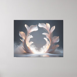 Opening Petal Portal Canvas Afdruk