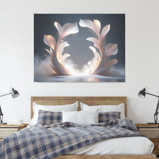 Opening Petal Portal Canvas Afdruk