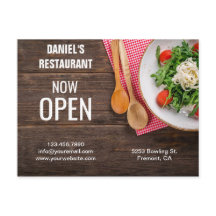 Opening restaurant | Nu geopend | Direct mail