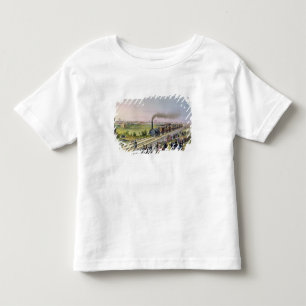 Opening van de eerste spoorweglijn kinder shirts