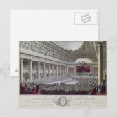 Opening van de generaal van de staten te Versaille Briefkaart (Voorkant / Achterkant)
