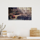 Opening van de generaal van de staten te Versaille Poster (Keuken)