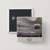 Opening van de generaal van de staten te Versaille Vierkante Button 5,1 Cm (Voorkant /achterkant)