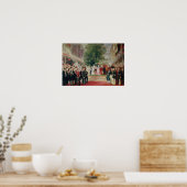 Opening van de Grote tentoonstelling 1851-52 Poster (Keuken)