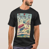 Opening van de Panama Canals Illustration Classic T-shirt (Voorkant)